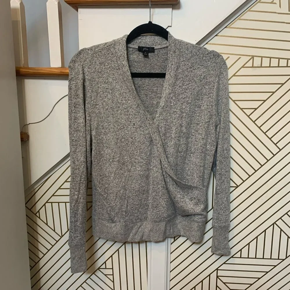 J.Crew Long Sleeve Shirt Gray